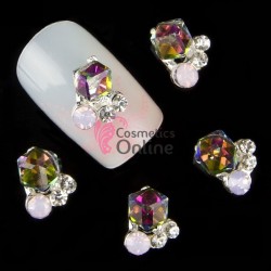 Decoratiuni 3D Metalice 164 Medalion cu Piatra 